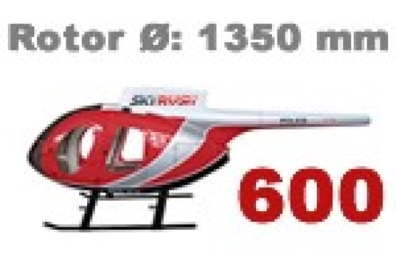 600er Scale Rümpfe