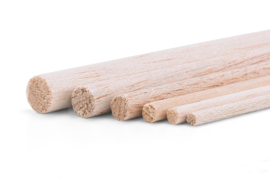 Balsa Rund-Stäbe