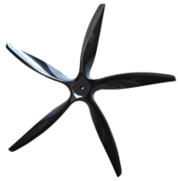 Falcon Carbon 5-Blatt Propeller Turboprop