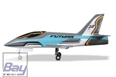 FMS Futura V2 Jet EDF 80 PNP - 106 cm - Blau - Combo incl. Reflex Gyro System