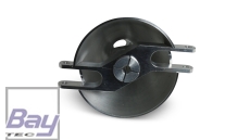 Klappspinner Turbo Spinner Aluminium mit Z-Gabel 50mm / 6,0mm Klemmkonus