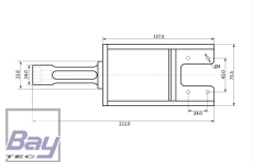 Phoenix Motorhalterung für GL09 - ASW28 5.5m