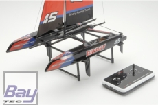 Binary Catamaran Yacht RTR 2.4GHz - Rot 710mm Höhe