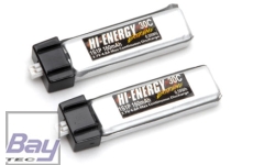 Hi-Energy 1S 160mAh 30C Li-Po (2 Stk.)