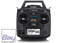 FUTABA T6K V3.0 8-Kanal FS 2.4GHz T-FHSS + R3008SB - Vollständig ausgebautes 8-Kanal Fernsteuersystem mit Telemetrie-Funktion und Sprachausgabe.