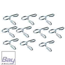 10 Stück Schlauchklemmen 5 mm für Kraftstoffschlauch