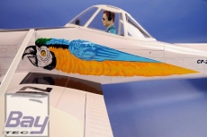 VQ Model Cessna 188 / 1920mm ARF Blau/Gelb