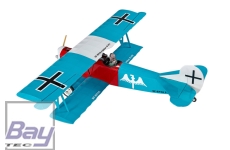 Super Flying Model Fokker DVII EP ARTF Teal 1200mm