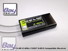 Bay-Tec R4SF 4 Kanal Futaba S-FHSS Kompatibler 2,4 GHz Empfänger
