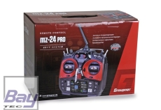 Graupner Fernsteuerungs MZ-24 PRO, DE, 12-Kanal Einzelsender