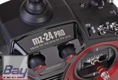 Graupner Fernsteuerungs MZ-24 PRO, DE, 12-Kanal Einzelsender