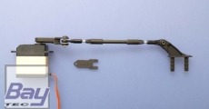 CFK Kugelgelenkadapter für Carbonrohr 5mm M3 (VE 4Stk. + Schlüssel)