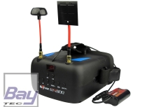 STR800 VR FPV Brille inklusive 2s-LiPo-Akku mit 2.200 mAh Nennkapazität