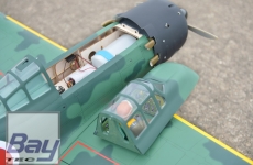 Black Horse A6M Zero ARTF 1720mm V2 incl. elektrischem EZFW