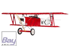 Super Flying Model Fokker DVII EP ARTF Teal 1200mm Red White