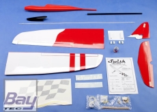 TOPMODEL CZ SWISH Elektro ARF 1480 mm (ROT)