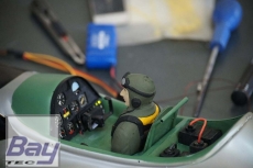 VQ Model P-38 Lightning 2100mm ARF Olive 2 Mot