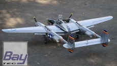 VQ Model P-38 Lightning 2100mm ARF Olive 2 Mot