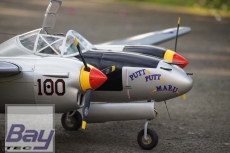 VQ Model P-38 Lightning 2100mm ARF Olive 2 Mot