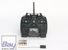Graupner Fernsteuerungs-Set mz-10, DE, 5 Kanal Einzelsender