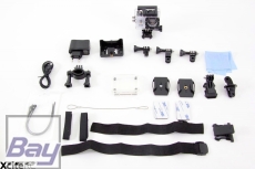 XciteRC WiFi 4K Action-Cam UHD 24MP schwarz