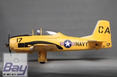 FMS T-28D Trojan Gelb V4 ARTF 1400mm Big Scale mit EZFW