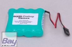 Empfängerakku NiMH 4,8V 4N 2500mAh Eneloop