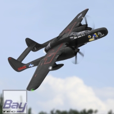 DYNAM P-61 BLACK WIDOW TWIN 1500mm W/O TX/RX/BATT