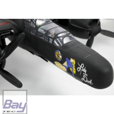 DYNAM P-61 BLACK WIDOW TWIN 1500mm W/O TX/RX/BATT