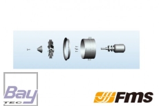 FMS 64mm 11 Blatt Ducted Fan / Impeller incl. Brushless Motor 2840-KV3150 (für 4S)