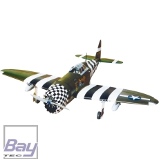 Bay-Tec Seagull P-47G THUNDERBOLT 60 "SNAFU" MIT EINZIEHFAHRWERK UND BELEUCHTUNG 1600mm