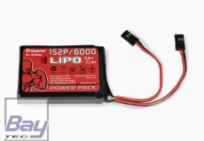 Graupner Senderakku LiPo 1S2P /6000mAh 3,8 V TX 27Wh