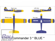 Extron Commander 3 ARF (blau) / 1550mm