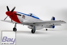 DYNAM P51 MUSTANG 1200mm FRED GLOVER V2 PNP incl. EZFW