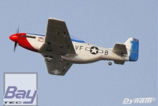 DYNAM P51 MUSTANG 1200mm FRED GLOVER V2 PNP incl. EZFW