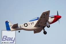 DYNAM P51 MUSTANG 1200mm FRED GLOVER V2 PNP incl. EZFW