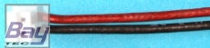 0,25 mm² Silikon rt/sw,30 cm, lose E-flite Minilipo Blade MCPX - Made in Germany -