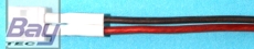0,25 mm² Silikon rt/sw,30 cm, lose Gegenkabel zu E-flite Minilipo Blade mCPX - Made in Germany -