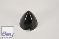 Irvine Spinner 75mm - Schwarz - mit Alu Rückplatte