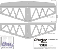 Robbe Charter Classic 1470mm Lasercut Bausatz