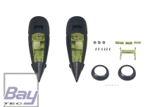 FMS F7F Tigercat Ersatz Motor Gondeln (2stk) blau