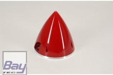 Irvine Spinner 89mm - Rot - mit Alu Rückplatte