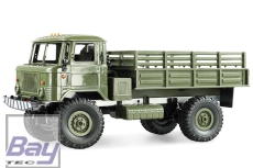 GAZ-66 LKW 4WD 1:16 Bausatz grün - incl. Motor und Lenkservo
