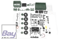 GAZ-66 LKW 4WD 1:16 Bausatz grün - incl. Motor und Lenkservo