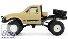 Pick-Up Truck 4WD 1:16 Bausatz Sandfarben - incl. Motor und Lenkservo