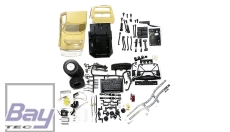 Pick-Up Truck 4WD 1:16 Bausatz Sandfarben - incl. Motor und Lenkservo