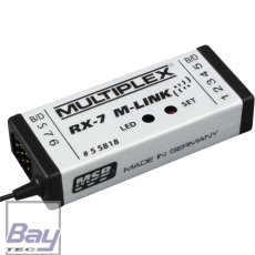 MULTIPLEX RX-7 2,4GHZ M-LINK 7K EMPFÄNGER