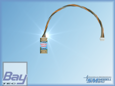 SM Spektrum-Adapter - Adapterkabel für den Anschluss von UniSens-E, UniLog 2 und GPS-Logger 1/2 an die Spektrum Telemetrie. Übersetzt die Daten der Sensoren in das Spektrum X-Bus Format.