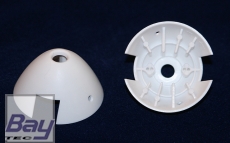 Reisenauer-Spinner-Kappe 44 mm SCALE weiss