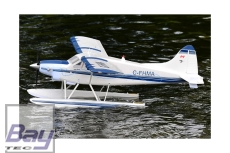 ST-Model Turbo Beaver EP ARTF 1520mm V2 Blau mit Beleuchtung / incl. Schwimmer und normalem Fahrwerk